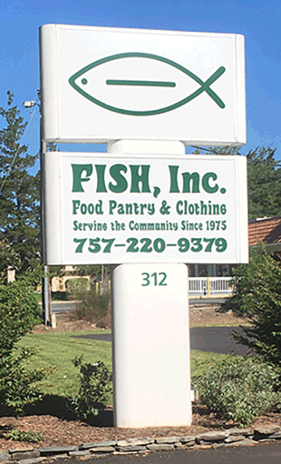 FISH Second Street sign